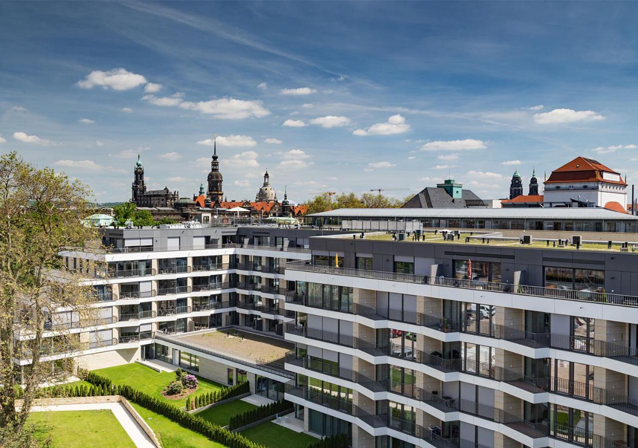 Residenz Am Zwinger Aparthotel Dresden Ngoại thất bức ảnh The new building of the University of Regensburg
