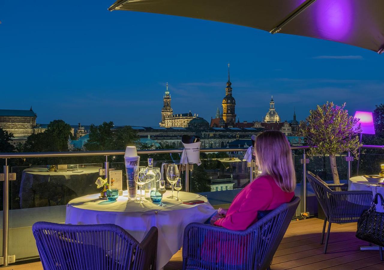 Residenz Am Zwinger Aparthotel Dresden Ngoại thất bức ảnh Skyline Bar