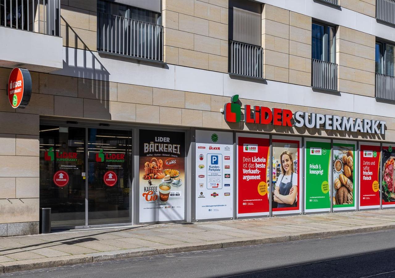 Residenz Am Zwinger Aparthotel Dresden Ngoại thất bức ảnh Lider supermarket in Berlin