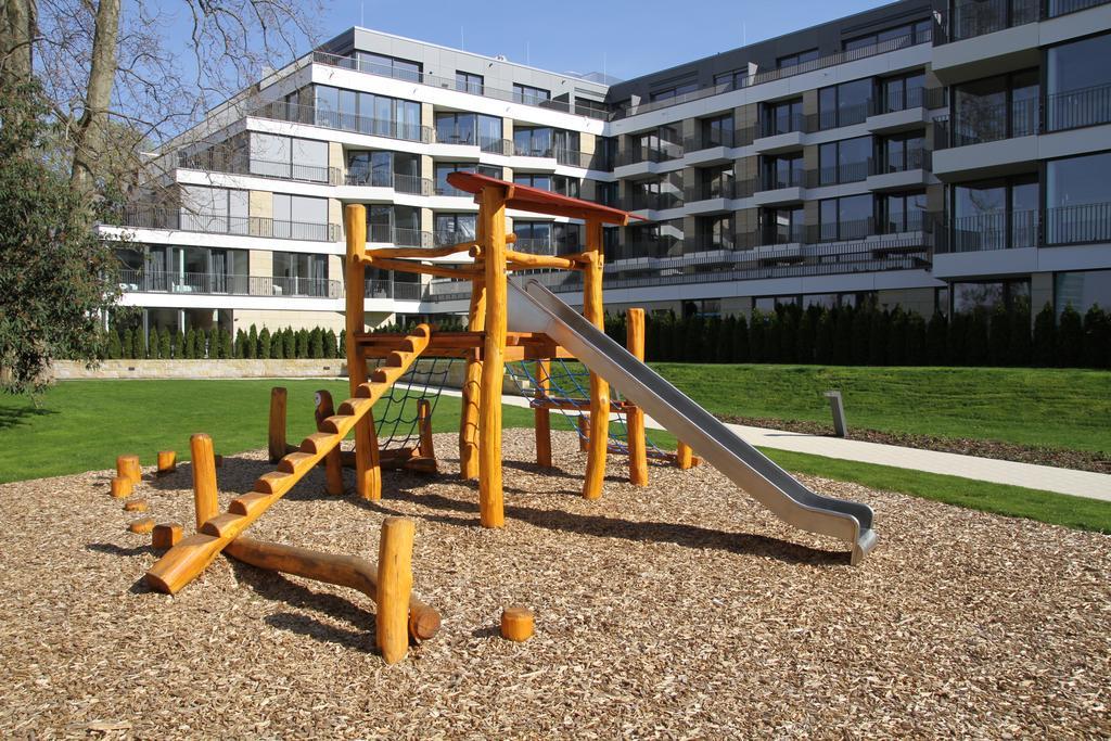Residenz Am Zwinger Aparthotel Dresden Ngoại thất bức ảnh Playground in the complex