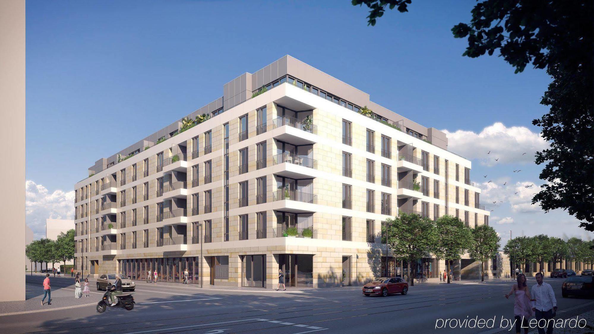 Residenz Am Zwinger Aparthotel Dresden Ngoại thất bức ảnh The proposed development