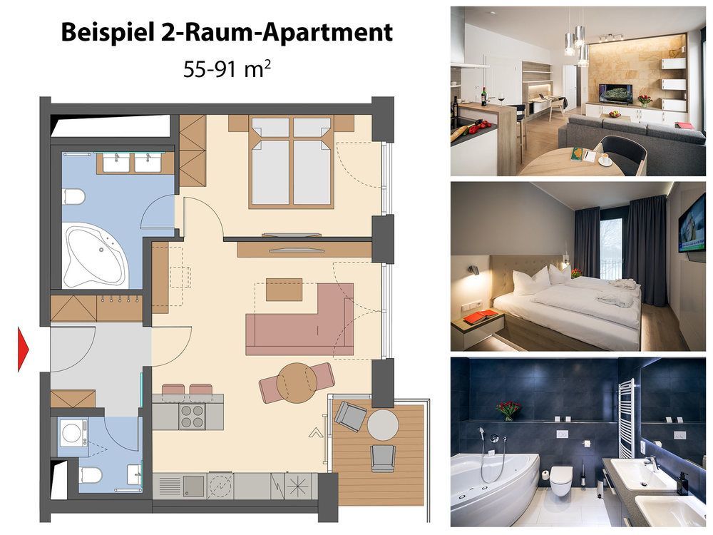 Residenz Am Zwinger Aparthotel Dresden Ngoại thất bức ảnh A typical room layout