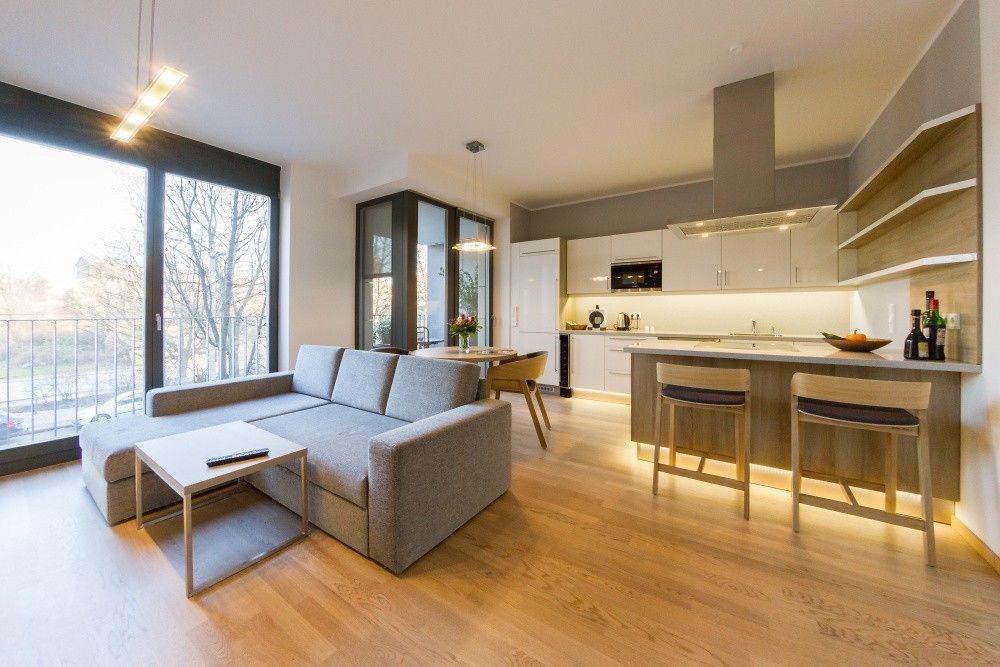 Residenz Am Zwinger Aparthotel Dresden Ngoại thất bức ảnh A modern apartment in Berlin, Germany