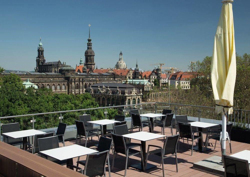 Residenz Am Zwinger Aparthotel Dresden Ngoại thất bức ảnh The terrace
